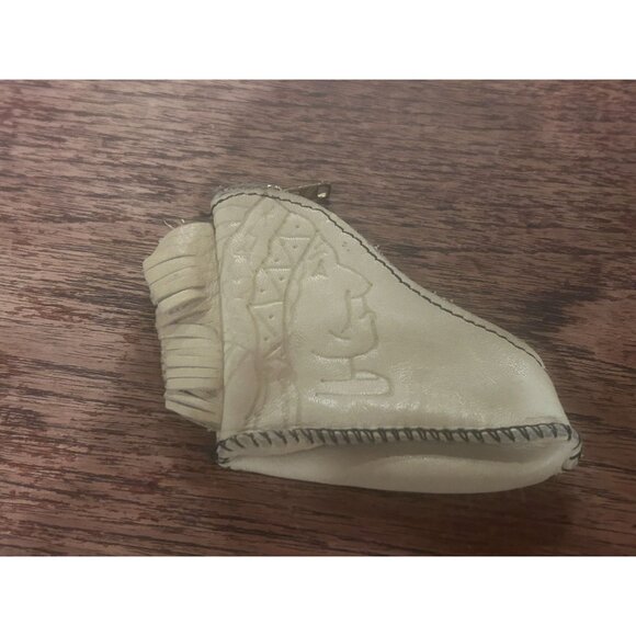 Cowboy White Leather Baby Boots Zip Up Causal - Picture 7 of 7